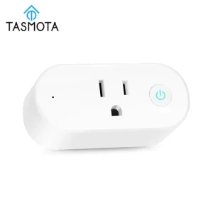 FY12 US Tasmota Smart Plug Energy Monitor 4.0 4.9″ OLED Display 1024×768 Resolution AC100 240V Supports ESP32 C3 Firmware