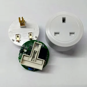 FY41 UK Tuya WiFi Smart Socket 16A With Energy Monitor Power Meter ESP32 C3 Module Custom Firmware Re engineering OEM ODM