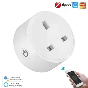 FY41 UK Wi-Fi Smart Plug 13A | Real-time Energy Monitor Power Meter | Works Smart Hub | AC100-240V | 50m Outdoor Range |
