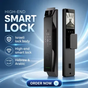 Face Recognition 6085 Digital Lock Palm Reader Door Lock for Steel Door Israeli Lock