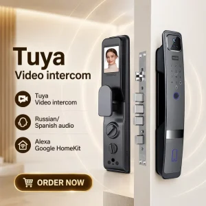 Face Recognition Smart Locks for Internal Doors Palm Vein Scanner Digital Lock Tuya Wifi App Smart Door Lock Homekit