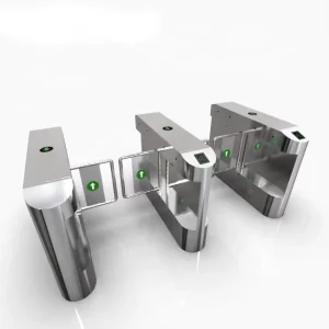 Facial Recognition Turnstile Security Entrance Automatic Gate Stainless Steel Anti Tailgating Face Recognition Brushless Motor