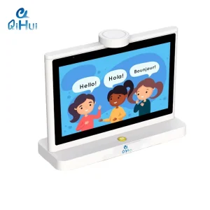 Factory 10.1 Inch Android IPS Smart AI Voice Translator Speaker Real Time Translation for 37 Languages Face to Face Service Desk