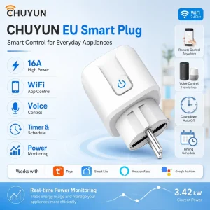 Factory 16A 20A Smart Home Electric Power Wi fi Eu Standard Eu Smart Socket Plug