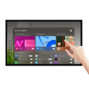 Factory 50 55 Indoor Smart Capacitive Touch Interactive Advertising Screen Display Signage Full HD Wifi for Shopping Mall