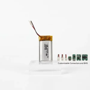 Factory 801630 300mah 3.7V Rechargeable Battery CE PSE UN38.3 for Small Wearable Health Monitoring Device AI Glasses