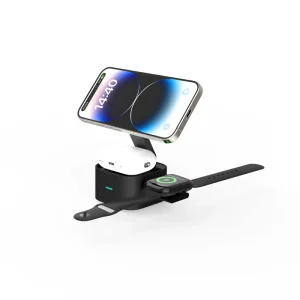 Factory AFY prime quality charging station GY W24 folding stretched Type C fast 25W 3 in 1 phone watch earbud wireless charger
