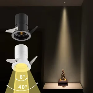 Factory Aluminum LED Tube Ceiling Spotlight Modern Design Rechargeable Embedded Ceiling Light Anti-Glare Dimmable For Indoor Use