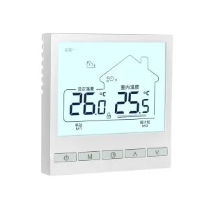 Factory Customized Wifi Zigbee Water Heating Thermostat Controller Recommended Style Programmable Smart Home Thermostats
