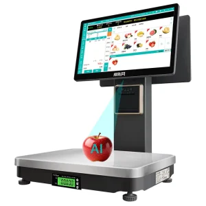 Factory Digital AI Scale Pos Weighing Machine with AI Camera Weight Scale for Pos Electronic Pos System All in One with Scale