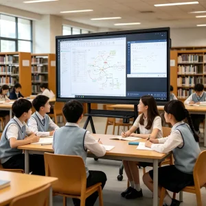 Factory Direct 4K LCD Interactive Whiteboard Multi Point Touch Smart Digital Board for Office Meeting Classroom Education