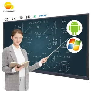Factory Direct 65 75 86 Inch Digital Interactive Board Classroom Touch Screen Whiteboard Smart Interactive Whiteboard
