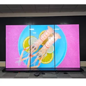 Factory Direct Foldable LED Advertising Poster Screen P1.86 Indoor Digital Signage Store Promotion OEM Smart Display LCD Android