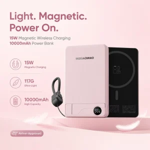 Factory Direct Magnetic Wireless Power Bank Portable Magnetic Power Bank Wireless Fast Charge Power Bank for Smart Devices