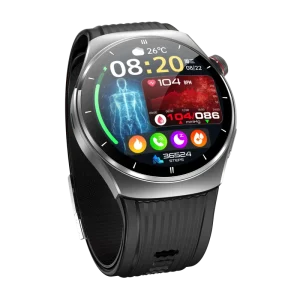 Factory Direct OEM Metal Smart Watch Health Tracker Heart Rate Blood Oxygen Monitor Waterproof Custom Logo for