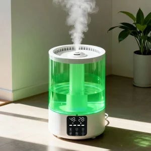 Factory Direct Sale 5L Top filling Electric Aromatherapy Low noise Cool Mist Ultrasonic Desktop air Humidifier for Home