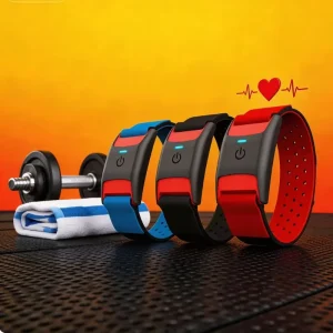 Factory Direct Sale Smart Fitness Tracker with IP67 Waterproof ABS Silicone Wearable Heart Rate Monitor