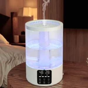 Factory Direct Sales Custom-made Electric White 5L Large-capacity Ultrasonic Household Humidifier Aromatherapy Low Noise