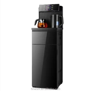 Factory Direct Sales of Household Smart Plastic Smart Water Dispensers English Commercial Household Hot Cold Bottom Fittings