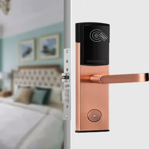 Factory Direct Selling Intelligent Stainless Steel Hotel Door Lock with Intelligent Contactless Access Control Device