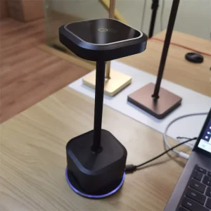 Factory Direct Smart LED Table Lamp Modern Portable Wireless Desk Lamp Aluminum Body Square Quality Battery for Restaurant Hotel