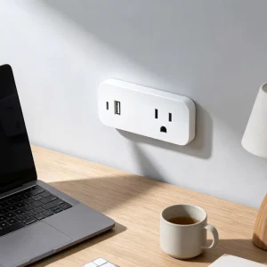 Factory Direct Smart Power Plug US WiFi 16A Tuya App Remote Timing Countdown Energy Monitor Compatible with Alexa Google