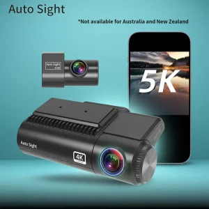 Factory Directly Sold 4K Dual Lens Starvis 2 Night Vision Front/Rear 128G MicroSD GPS Auto DVR Dash Cam