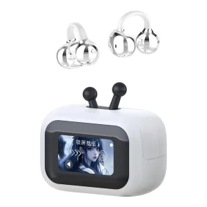 Factory Ear Clip Air Conduction Headphones with Touchscreen Case Open Ear Earbuds TWS OWS BT6.0 Wireless Earphones