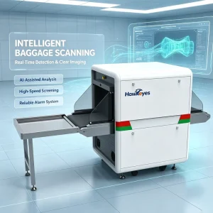Factory Full Customized 510mm Tunnel X Ray Baggage Scanner Security Check Luggage Inspection System Detector Hotel 1.0mm