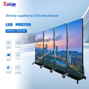 Factory Full HD Mirror P1.25 LED Screen Smart Magic Advertising LED Mirror Display for Hotel Commercial Wall Use