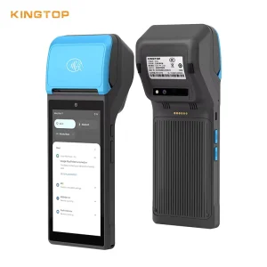 Factory Handheld Smart Pos Terminal 5.5 Inch HD Smart Portable with NFC 58mm Printer for Restaurant Payment System