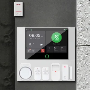 Factory OEM ODM 7inch Smart Home Security Alarm System Tuya Smart 4G WiFi Burglar Intruder PIR Motion Wireless Portable