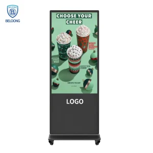 Factory Price 2k/4k Multitouch Screen Vertical Advertising Media Player Digital Signage for Wayfinding