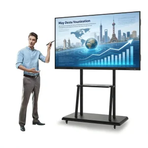 Factory Price 4k 65 75 85 100 Inch Flat Panel Touch Screen Lcd Digital Interactive Smart Boards for Meeting Room Conference