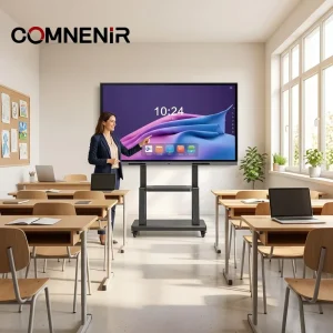 Factory Price AI Smart Education Electronic Interactive Whiteboard 4K 20 Point Touch Screen for School Use