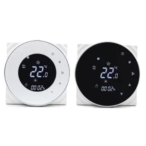 Factory Price Advanced Smart Room Thermostat for HVAC Systems with WiFi Support App Control Touch Display