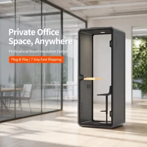 Factory Price Customized Soundproof Pod Phone Booth Meeting Room Work Booth Office Pod