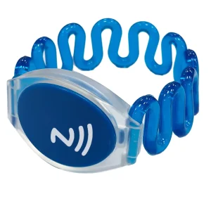 Factory Price Full Color 125Khz Waterproof Swimming Pool 13.56mhz Rfid Smart Bracelet Nfc Rfid Silicone Wristbands Custom