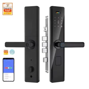 Factory Price Home Security Smart Digit Lock Tuya WiFi App Smart Fingerprint Lock Home Security Smart Door Lock Fingerprint