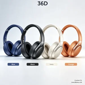 Factory Price Over Ear Wireless Headphones with Built in Mic for Hands free Calls AAC JL Chipset Aviation Use HiFi Stereo Music