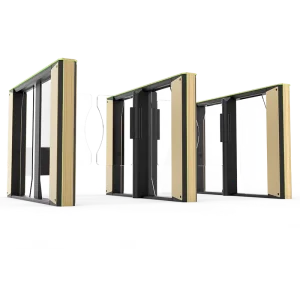 Factory Price Rfid Pedestrian Security Speed Biometric Face Recognition Turnstile Gate for Gyms Access Control Solutions