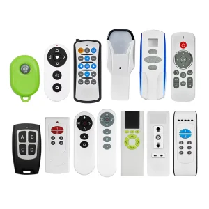 Factory Price Smart Home Light Control Switch Remote Control Plastic Housing Wireless RF Low power Remote Control Shell