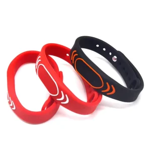 Factory Price Waterproof 125Khz EM4100 Bands Silicone Bracelets Rfid Wristband