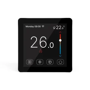 Factory Smart Programmable Color Touch Wifi Thermostat for Hotel Room Management