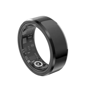 Factory Smart Ring for Men Black Sleep Monitoring Fitness tracker Heart Rate Health Management Waterproof bluetooth Sports Ring