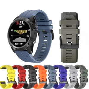 Factory Smart Silicone Watch Strap Bracelet for Garmin Fenix 5 5Plus Forerunner935 Approach S60 Durable and Comfortable Band