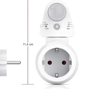 Factory Socket 3 8m Sensing Range 10A 230V Induction PIR Motion Sensor For Lights Fans Electronic Appliances