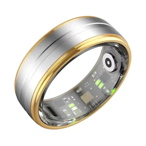 Factory Stainless Steel R06 Smart Ring Heart Rate & Blood Oxygen Monitoring Fitness Smart Wear for Women Men
