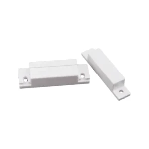 Factory Supplied Wired Magnetic Door Sensor Smart NC/NO Optional Made of Durable ABS Material for Security Alarm System