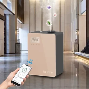 Factory Supply Commercial HVAC Aromatherapy Scent Diffuser Machine 200ml Electric Square Fragrance Oil 100ml Aroma Electric
